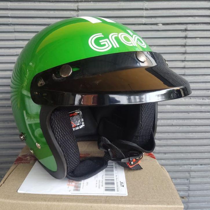 Terbaru.. Helm Bogo Maxim Ojol Indonesia ful Leher Dewasa