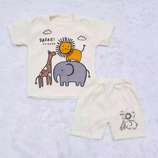 Baju Bayi / Piyama anak laki / Setelan Oblong Anak 0-12 Bulan / Baby Alicia