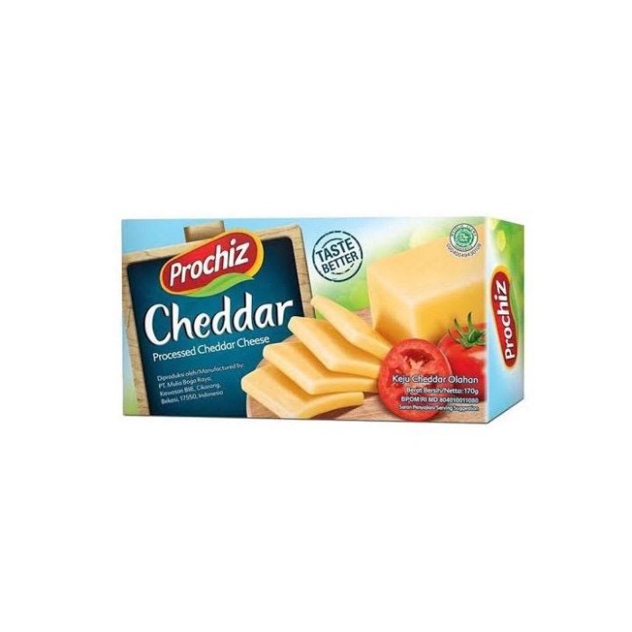 

Keju- Prochiz Keju Cheddar 170Gr -Keju.
