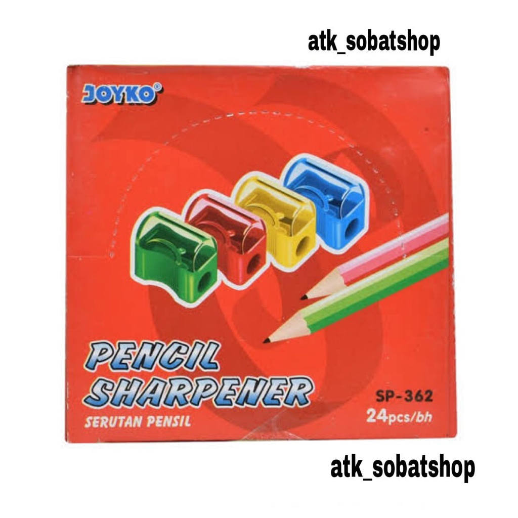 

Rautan/Serutan Pensil Joyko Roti SP-362 Murah (/PCS)