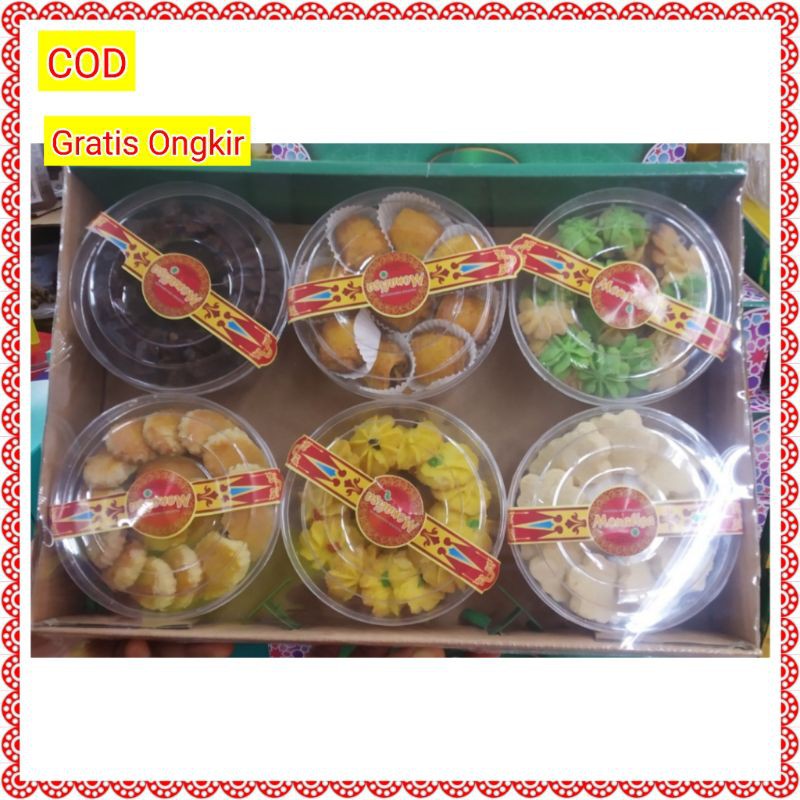 

Paket Kue Kering Lebaran Murah Makanan Ringan Biskuit Cemilan Snack