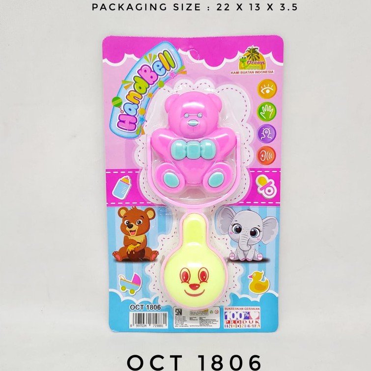 MAINAN BAYI / KERINCINGAN BAYI / RATTLE TOYS KEMASAN SET OCT1806