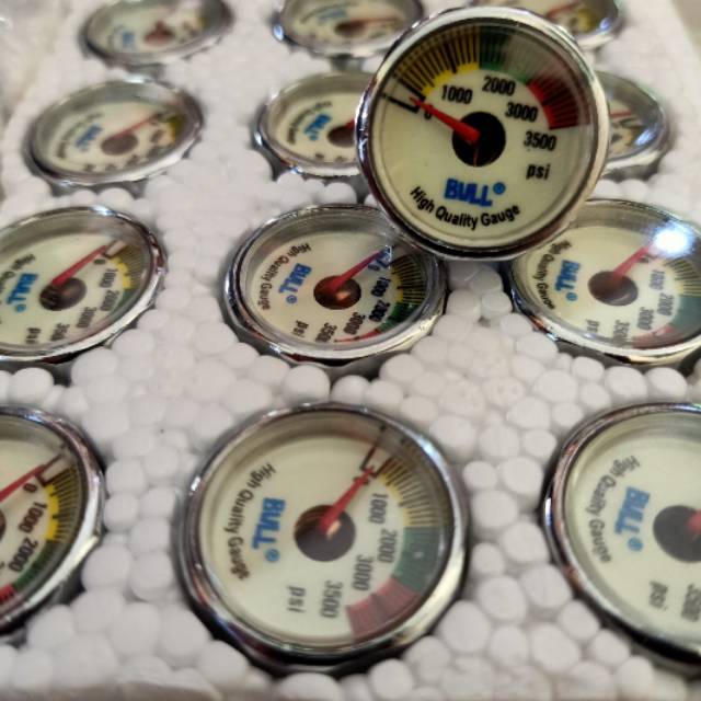 Manometer bull 3500 psi