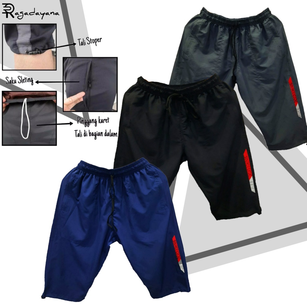 CELANA PENDEK/CELANA PENDEK OLAHRAGA/CELANA SEPEDA 3/4/CELANA PENDEK PARASUT/CELANA PENDEK PARASUT O