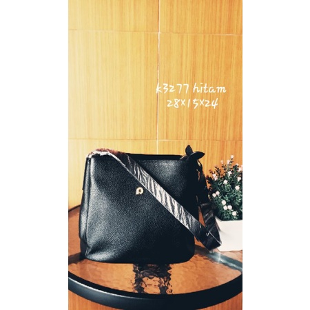 Tas papillon leather K3277 coklat oren, asem,  hitam dongker, merah, kopi dan maroon original  new w