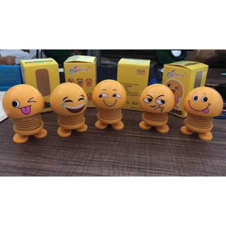 Boneka Pajangan Smile  goyang pajangan meja tempat kerja 