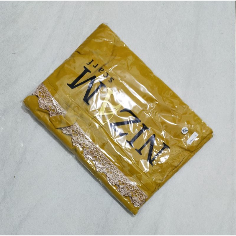 HIJAB INSTAN UTAMI SERI 7 XXL ORI NIZAM-Mustard