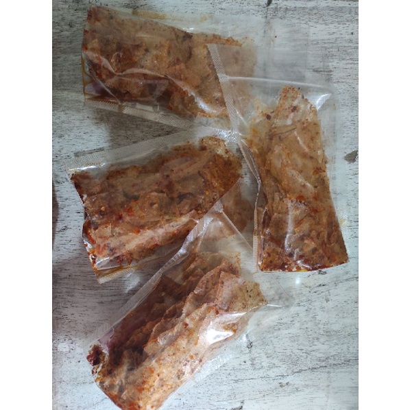 

Keripik Kaca Pedas Gurih 75gram