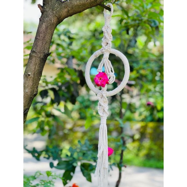 READY STOK) macrame Hiasan dinding plant hanger / macrame wall hanging (HD 078)