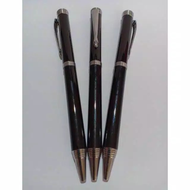 

Pen metal / Pen besi / Pulpen stainles / Pen paku / Ballpoint / Bp 053 dpt custom Logo / Nama
