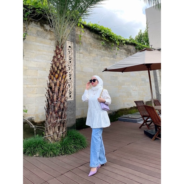 HEYQUEEN // SAVAYA ATASAN BLOUSE // KEMEJA BLOUSE WANITA // BLOUSE // BLOUSE KEMEJA JUMBO // ATASAN 