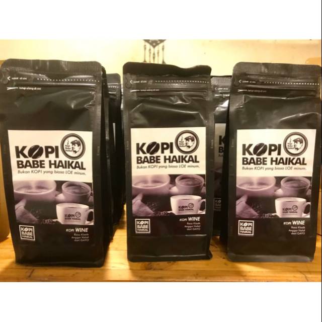 Kopi Babe Haikal - Kopi Wine