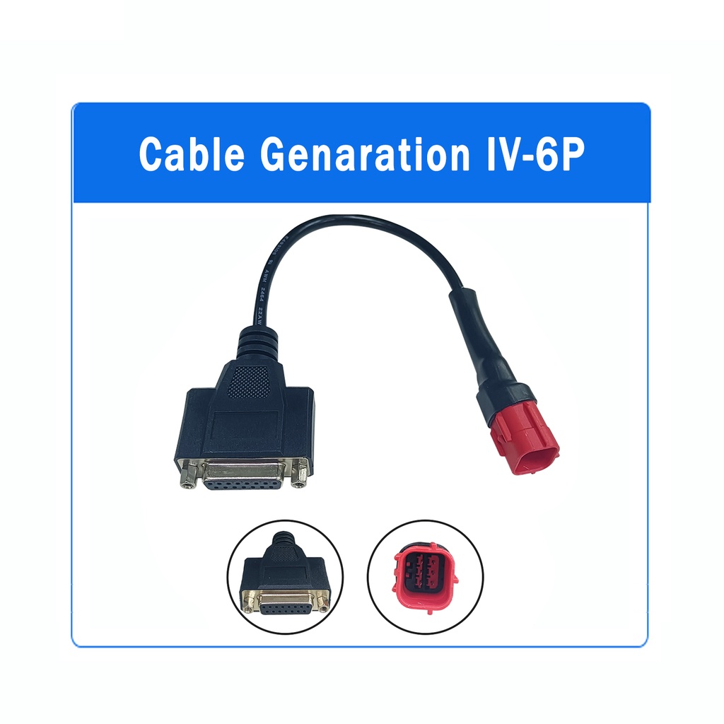 Jdiag M100 / M100 pro Special Test Cable Motor Scanner Kabel injeksi For Connecting non-OBD Brand Motorcycles kerro