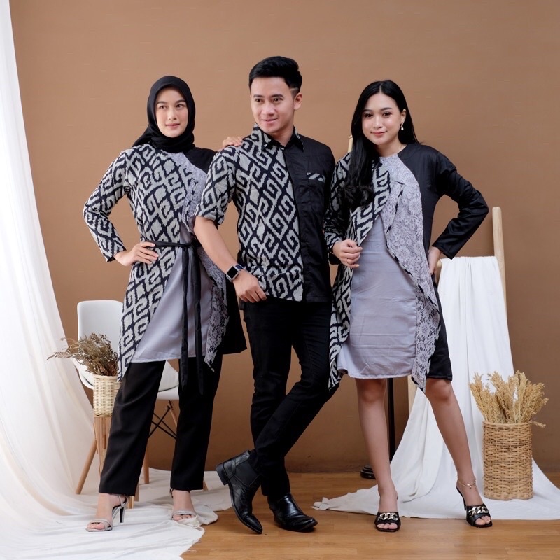 COUPLE TENUN DRESS MARSHA DEBBY STORE
