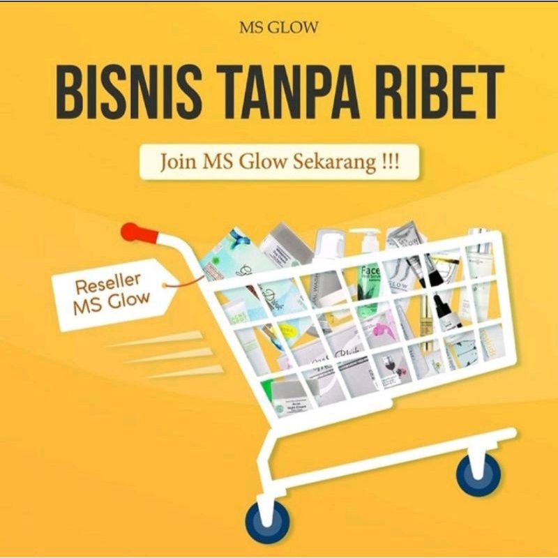 JOIN DROPSHIPER RESELLER MS GLOW ID CARD RESMI