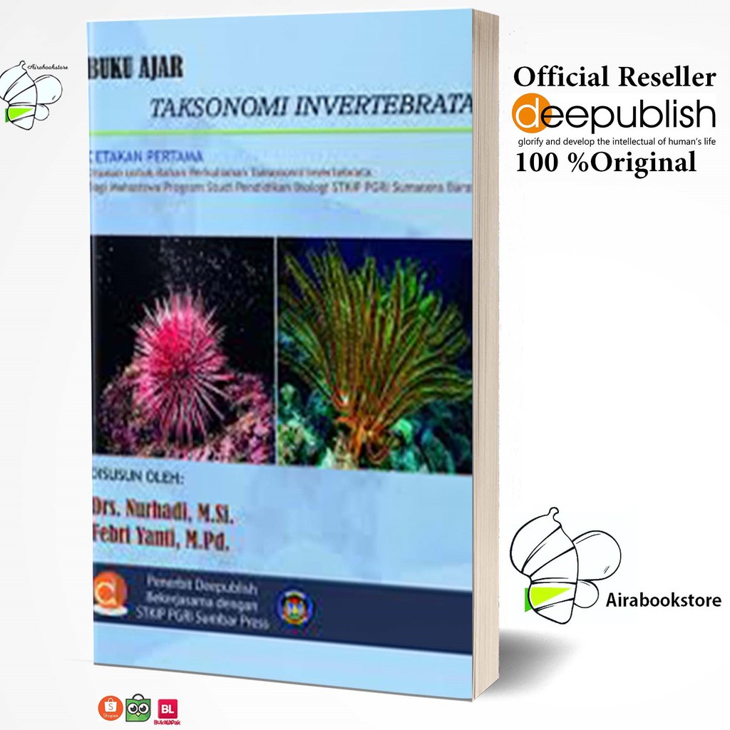 Buku Ajar Taksonomi Invertebrata Shopee Indonesia