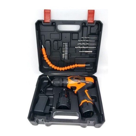 XENON CDD Bor Cordless Drill Baterai Tangan Charger Cas 12V