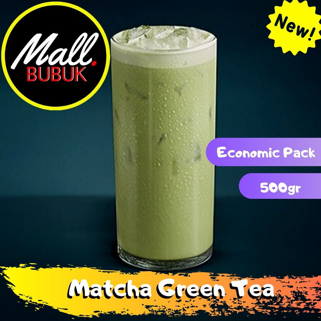 

500 GRAM - Bubuk GREEN TEA 500gr - Bubuk Minuman MATCHA GREEN TEA 500gr - GREEN TEA Powder 500gr mb