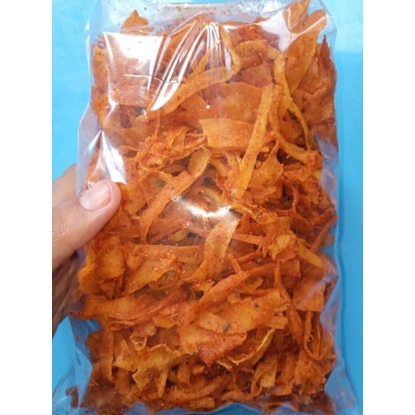 

Waroeng Retjeh +62 Keripik Singkong Daun Jeruk Extra Pedas (250 gram)