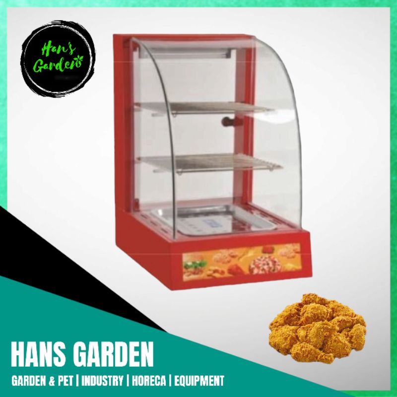 Showcase Food Warmer SC 1P Crown Horeca Lemari display Pemanas