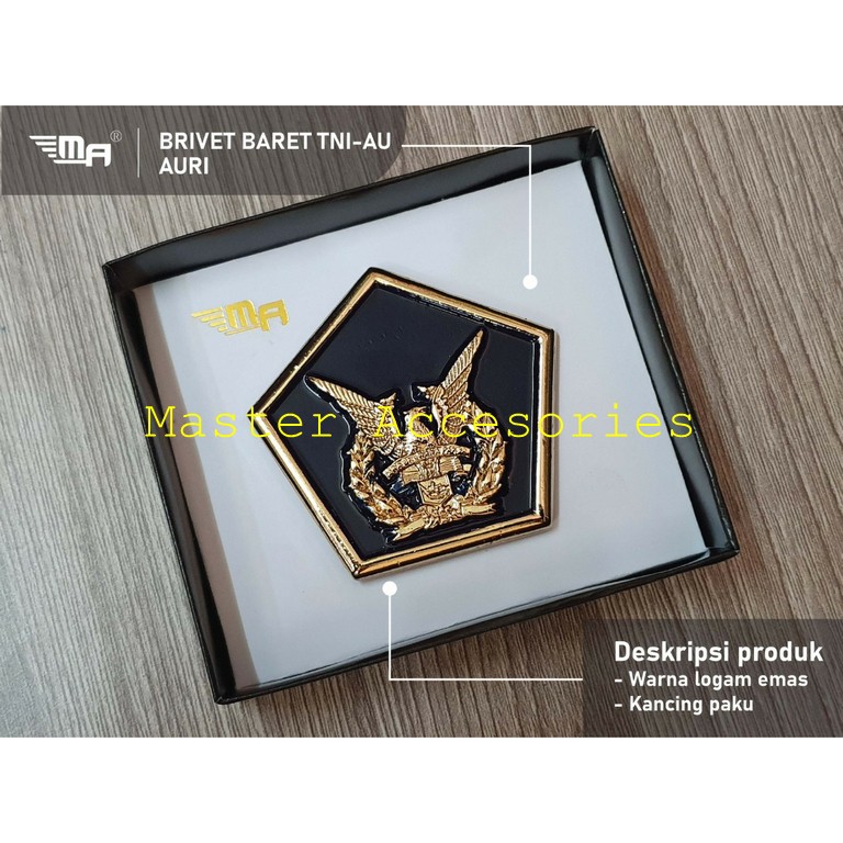 Brivet Emblem TNI AU Militer