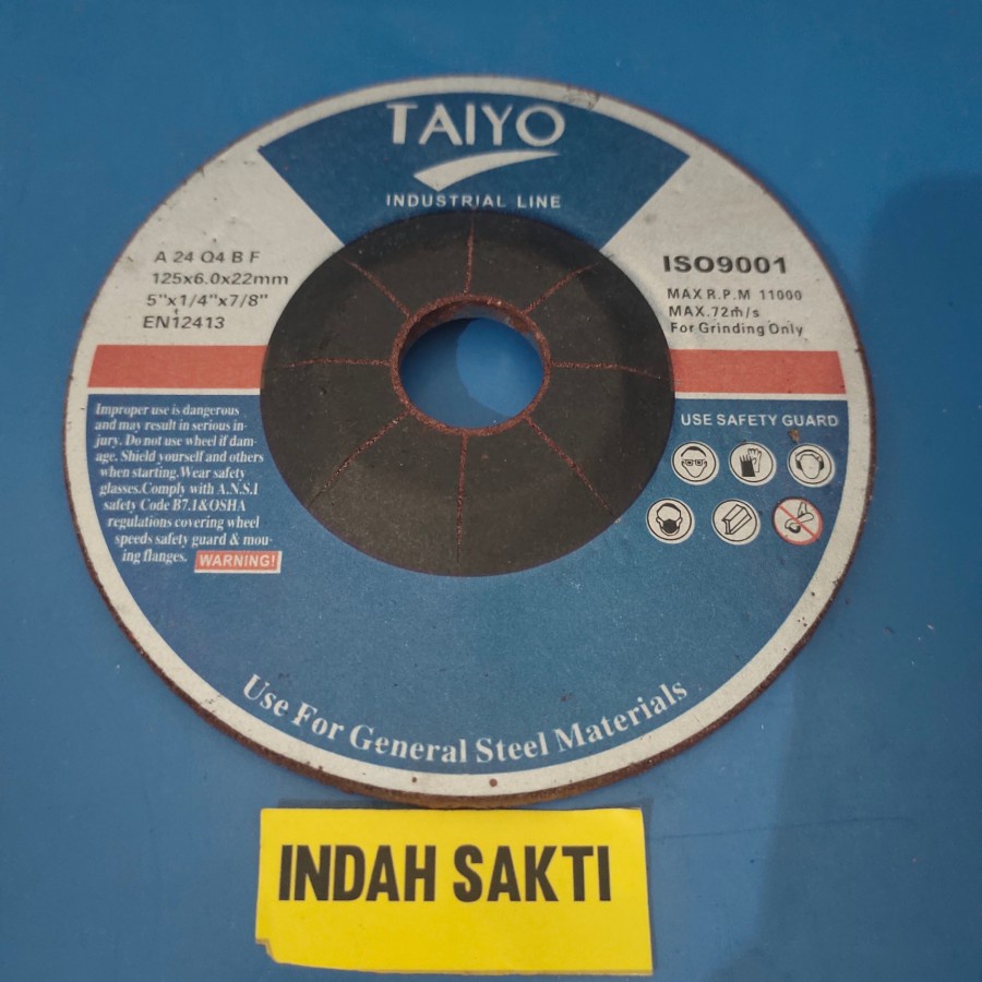 Mata Gerinda Poles Batu Gerinda Polis Besi 5" Taiyo