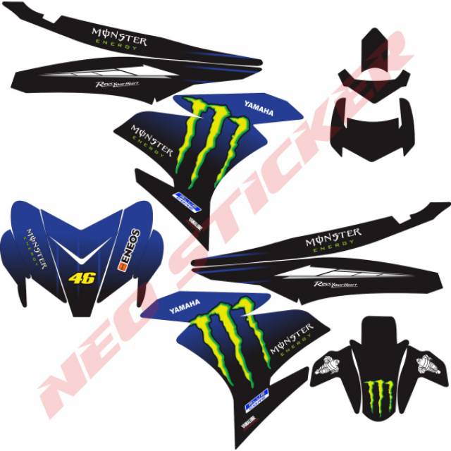 Sticker MX King Fullbody Movistar