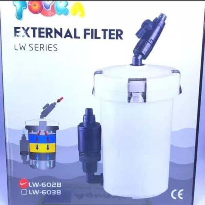 dioder aquarium aquascape filter external canister topka LW 602 B ori the best