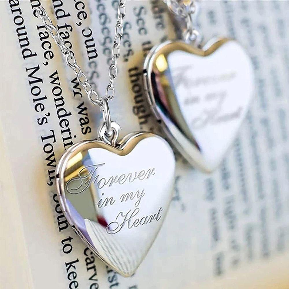 Lily Kalung Lover Fashion Rantai Forever in my Heart Friend Forever and Always Pendant