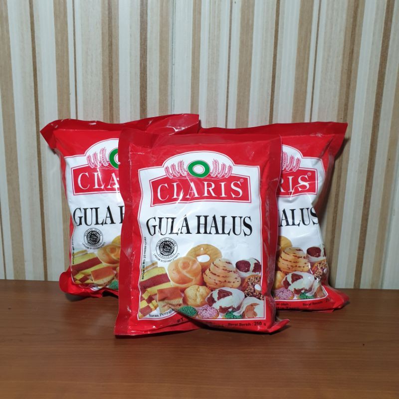 

Gula Halus Claris Merah 250gr