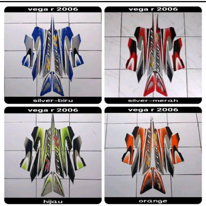 Striping setiker montir Vega r new 2006