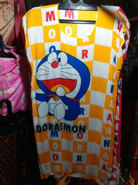 Daster Doraemon Lucu Untuk Baju Tidur dan Baju Hamil