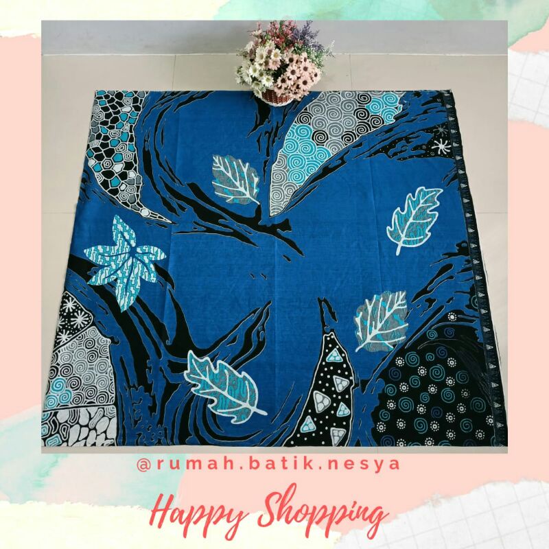 KAIN BATIK MOTIF DAUN