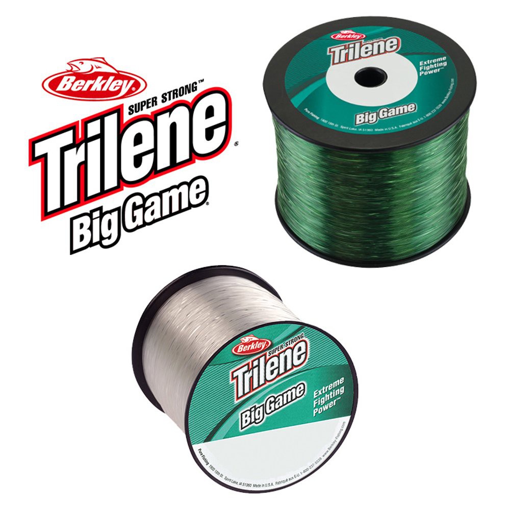 Berkley TRILENE BIG GAME Quarter Spool Clear   60Lb 27 2kg 0 76mm