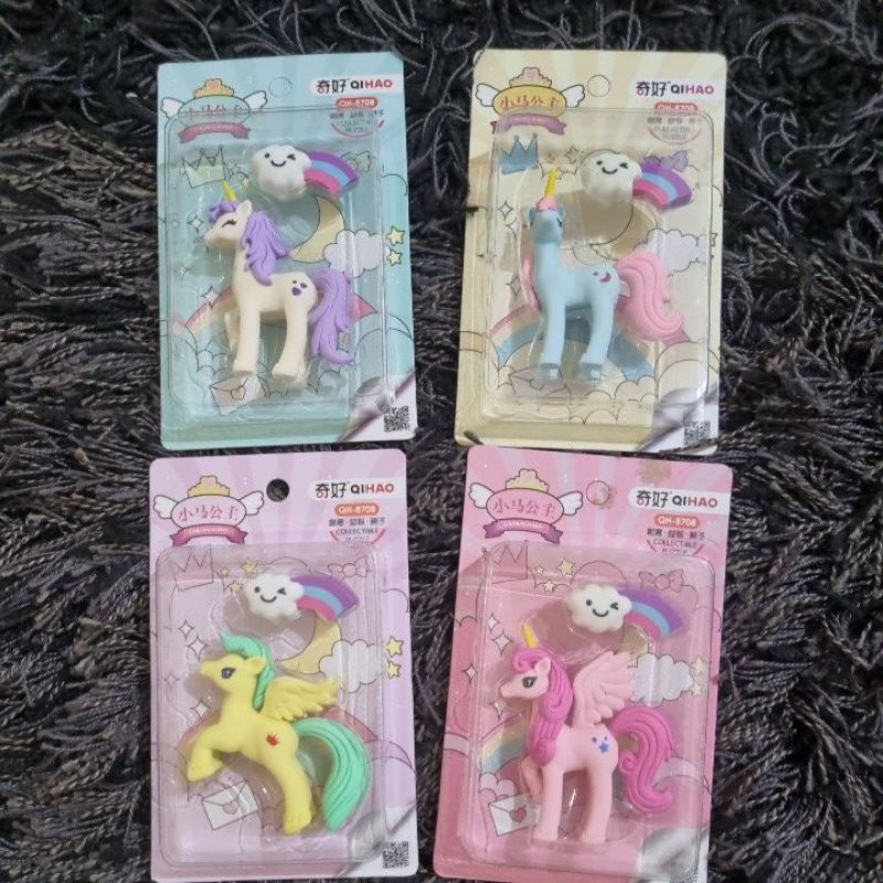 Penghapus Unicorn Erasers Collectible Puzzle