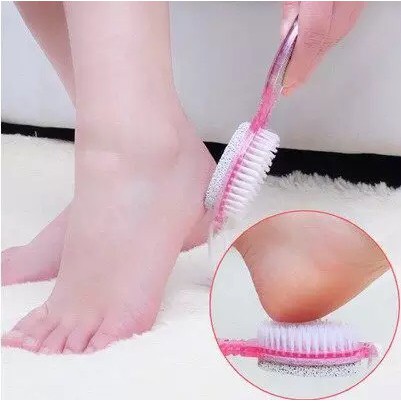 (BOW) 4 Step Pedicure Paddle Brush/Penghalus Tumit Kaki 4 Step