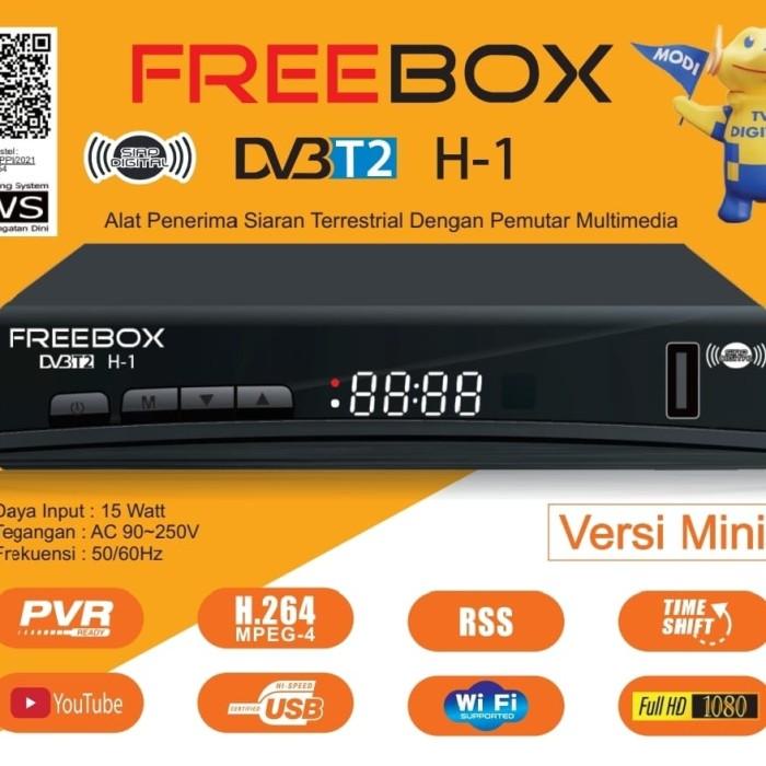 Freebox H-1 Set Top Box Dvb T2 By Evinix /Skybox