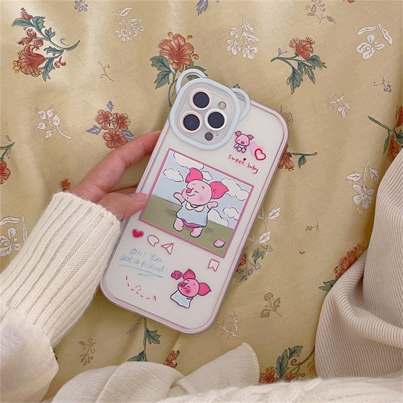 Soft Case Pelindung Lensa Bahan TPU Untuk iPhone 13 12 11 Pro Max X Xr Xs Max SE 2020 8 7 6 6s Plus