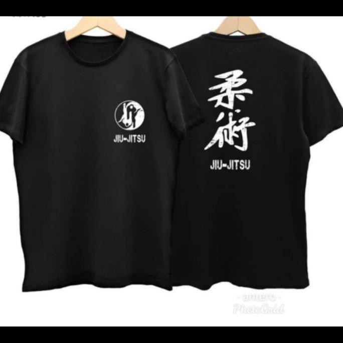 KAOS BAJU COMBED 30S DISTRO JIU JITSU BELA DIRI POLOS CUSTOM INDONESIA HEMAT