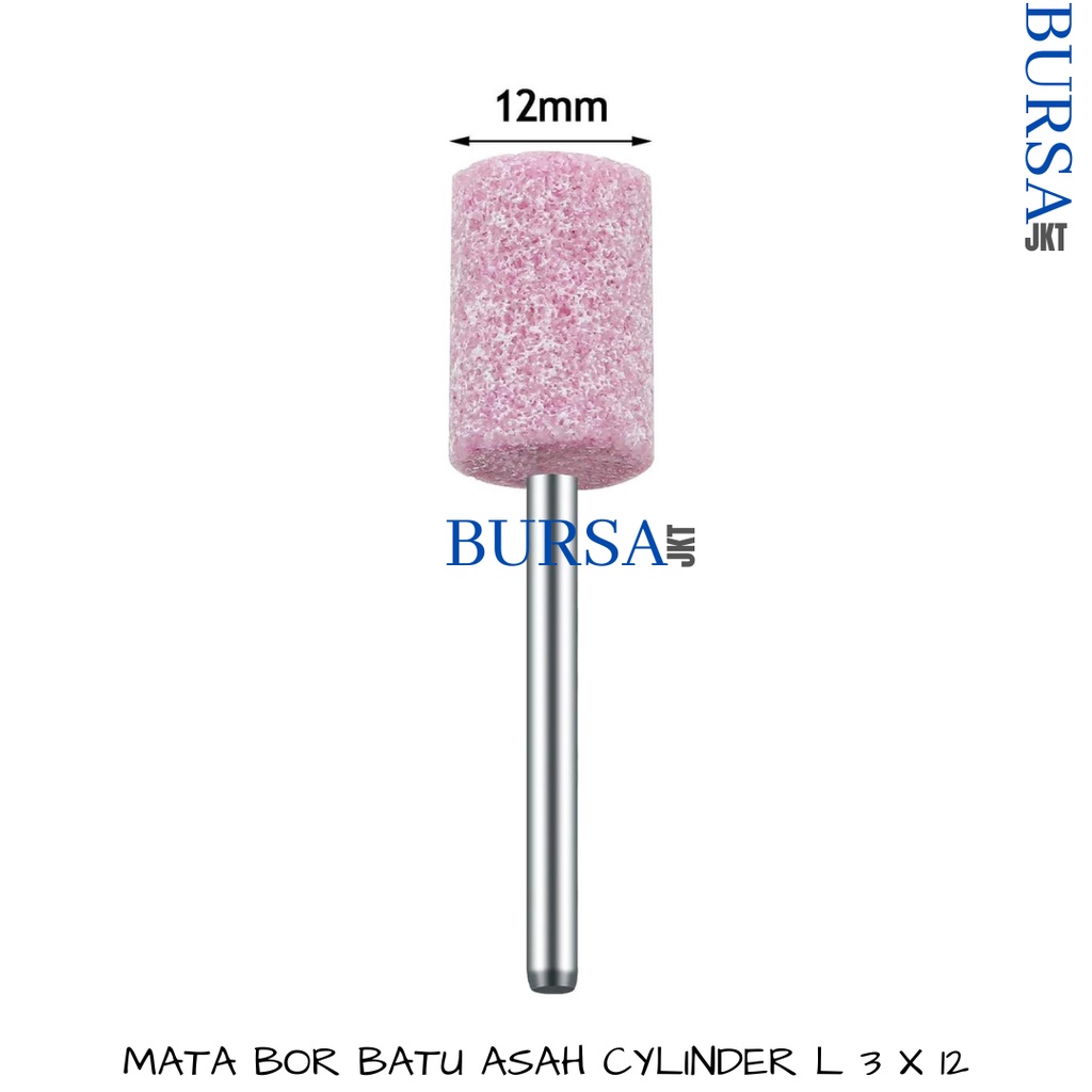 MATA BOR SHANK ABRASIVE POLISHING ROTARY MINI UNTUK KIKIR KUKU MODEL PELURU &amp; CYLINDER