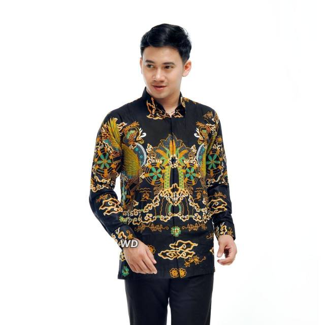 Kemeja batik pria PPBTK07 WSA04 lengan panjang /kemejapria/kemejabatik/batikpria/batikmodern 05