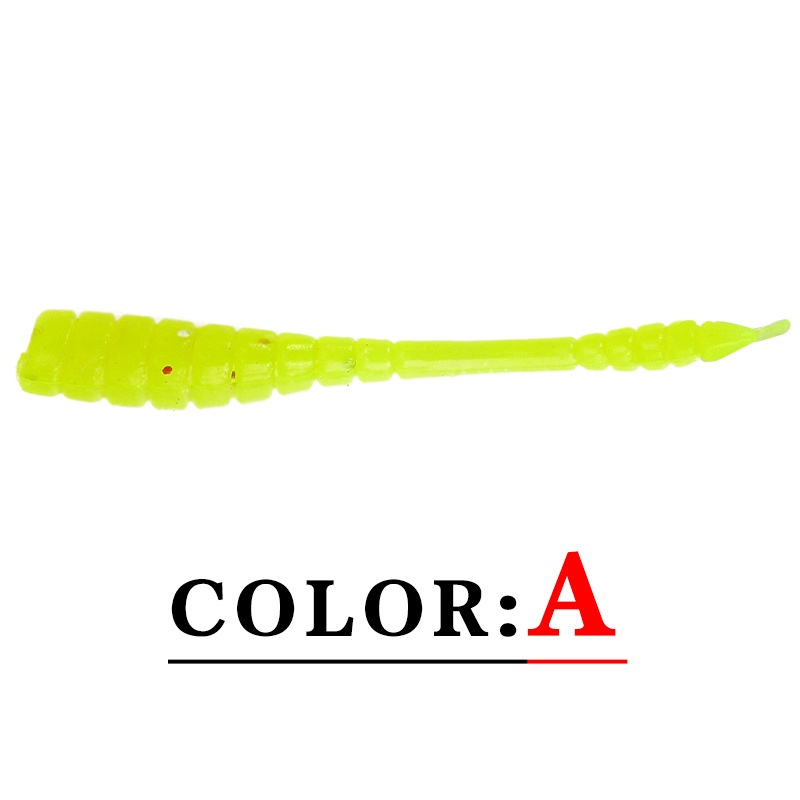 Umpan Mancing Buzz Bait Lure Floating Fishing Bait Set SwimBait Lure Soft Plastic Lure Tackle Fishing Lure Fishing Bait Fish bait Fishing Accessories Fishing Gear Soft Lure Lure For Fishing Gewang Spinner Bait 50pcs/Bag T-tail Top Water Lure