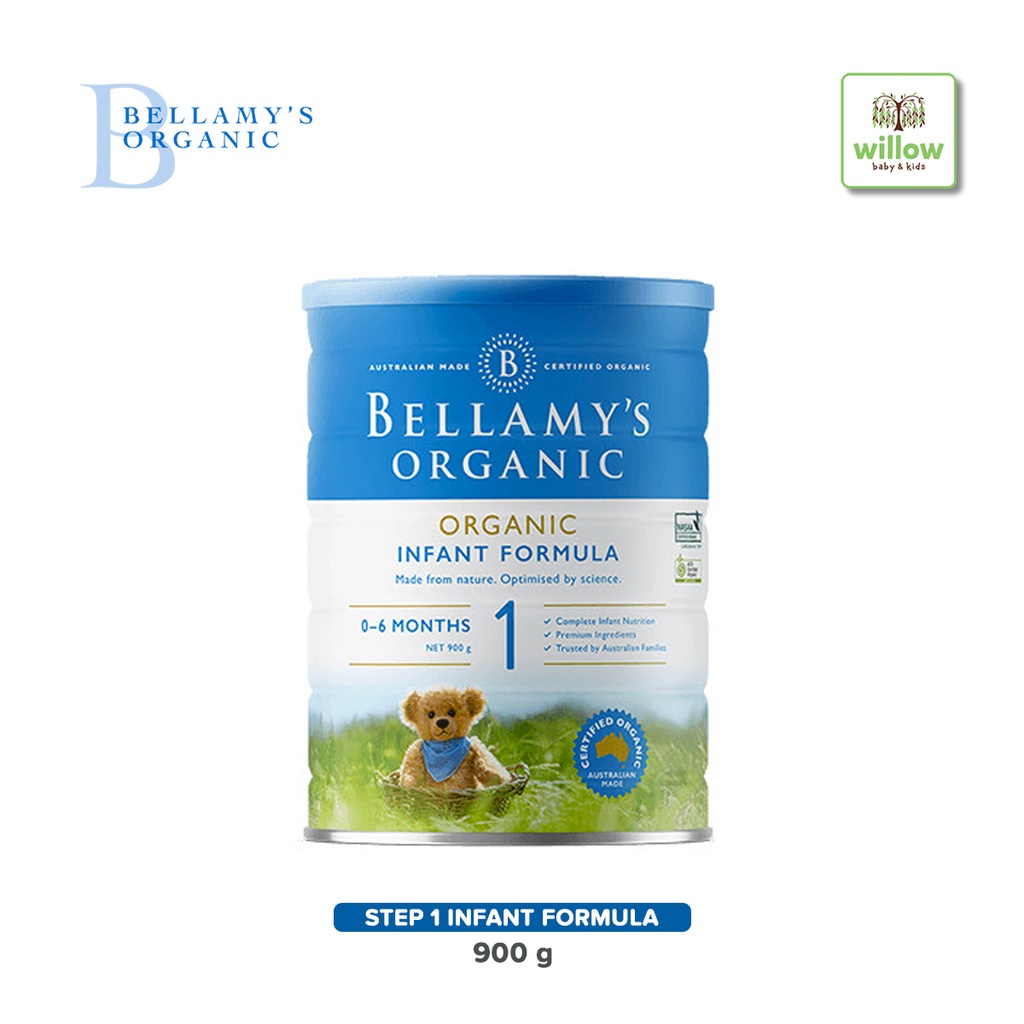 Bellamys Organic Step 1 Infant Formula 900gr