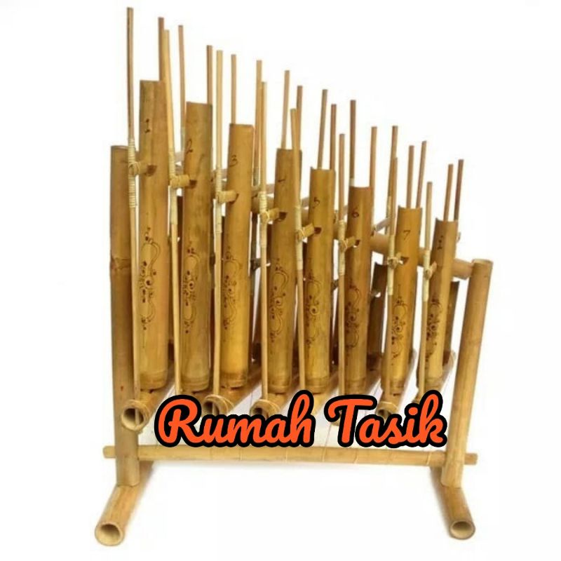 Angklung Anak TK  8 Nada 1 Oktaf Mini