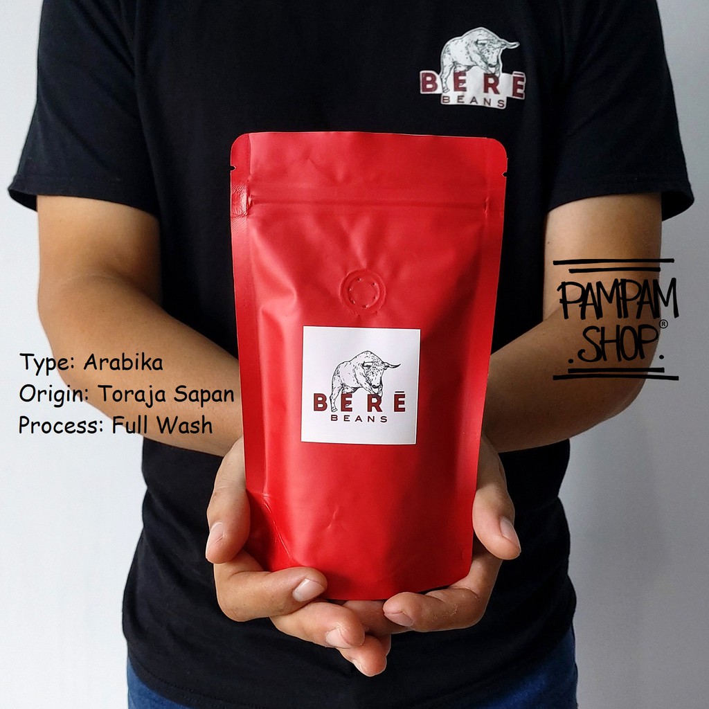 Kopi Arabika Toraja Sapan Sulawesi Selatan Indonesia 100 GRAM Biji Bubuk Coffee Bean Giling Arabica