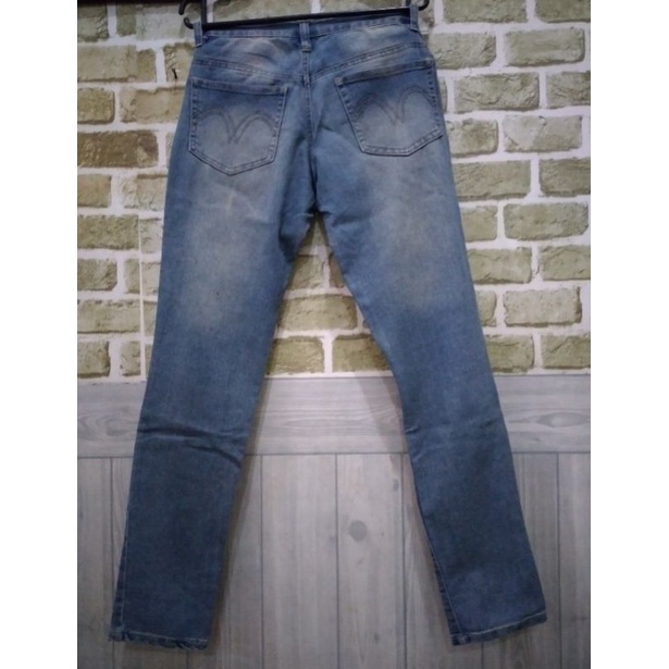 Celana jeans wanita size 27 no minus