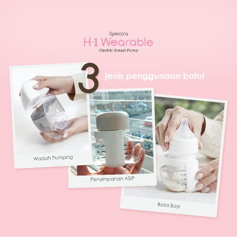 Spectra H1 Wearable Single Electric Breast Pump