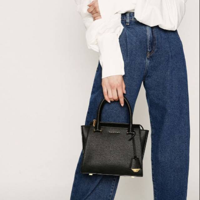 CK STRUCTURED TRAPEZE BAG