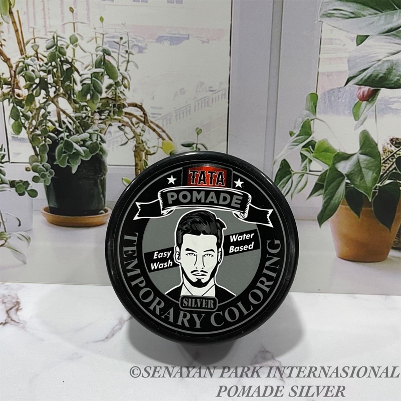 Tata Pomade temporary hair coloring easy wash/water based 75gr