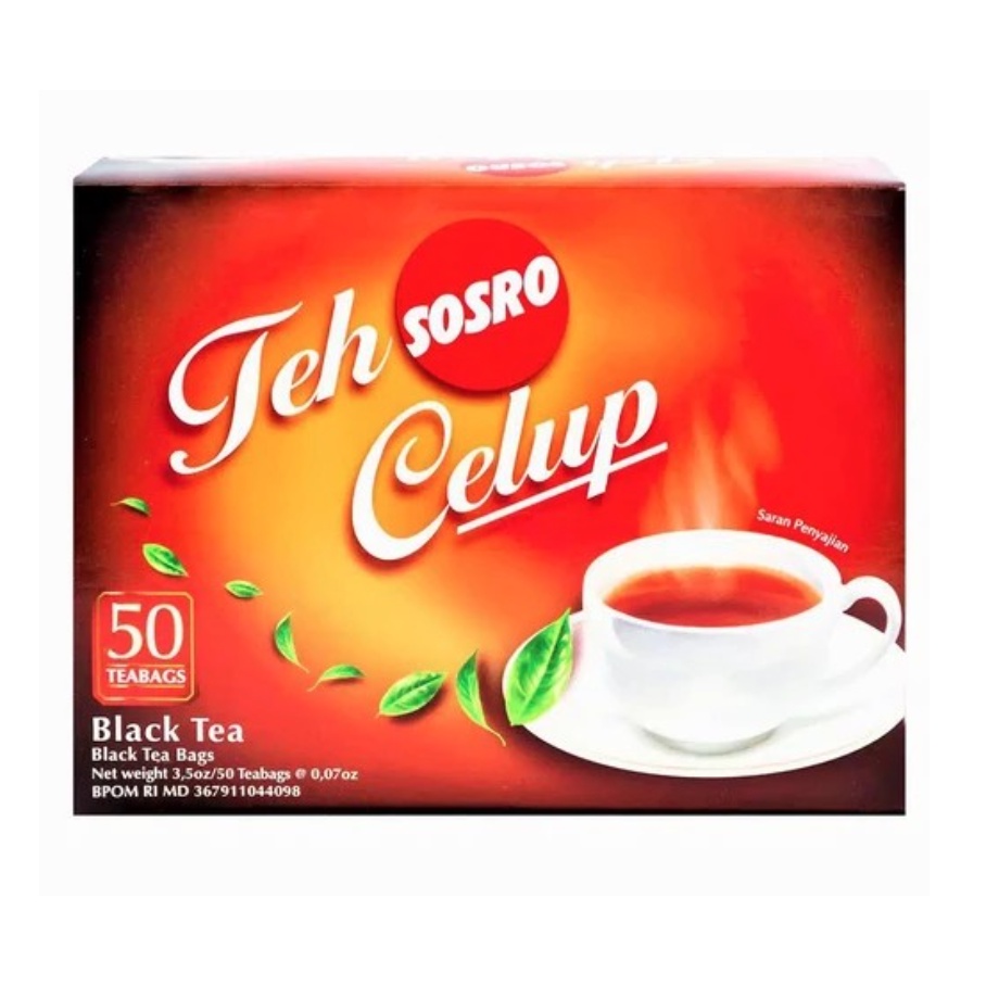 

Teh Celup Sosro Isi 50 Kantong